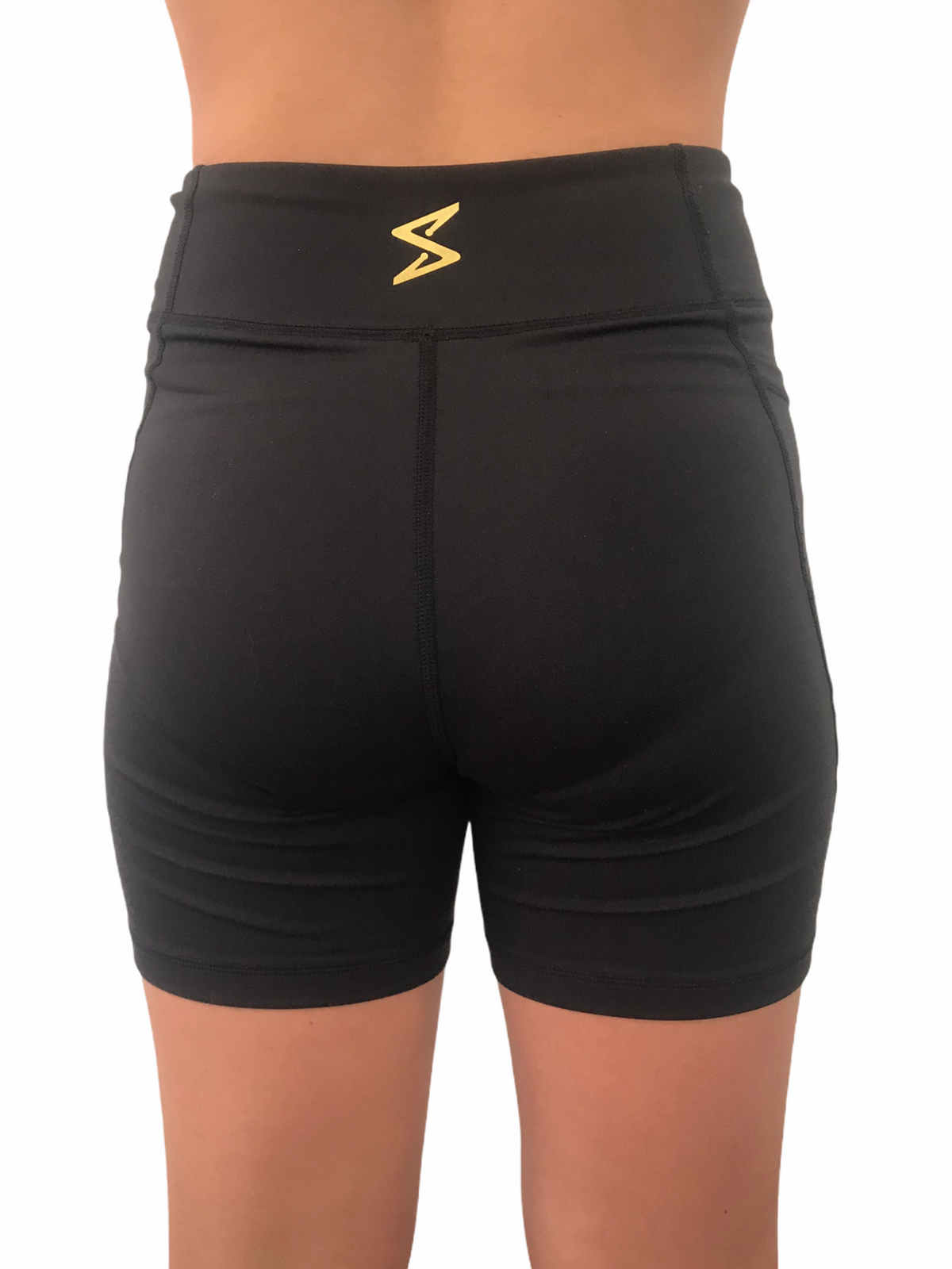 Speed Hi-Rise Bike Shorts - Black