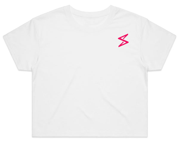 Neon Pink Logo Tee