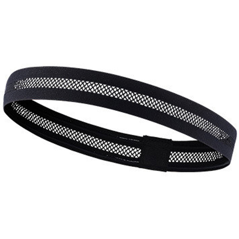 Serena Black Mesh Headband