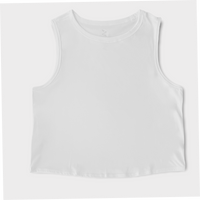 Triple Threat Tank Top - Snow