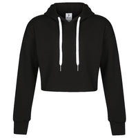 Squad Legends Black Crop Hoodie