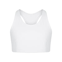 SQUAD BASICS Crop Top - White