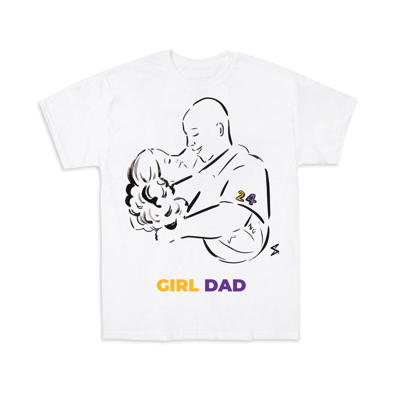 Kobe Bryant Tee Girl Dad