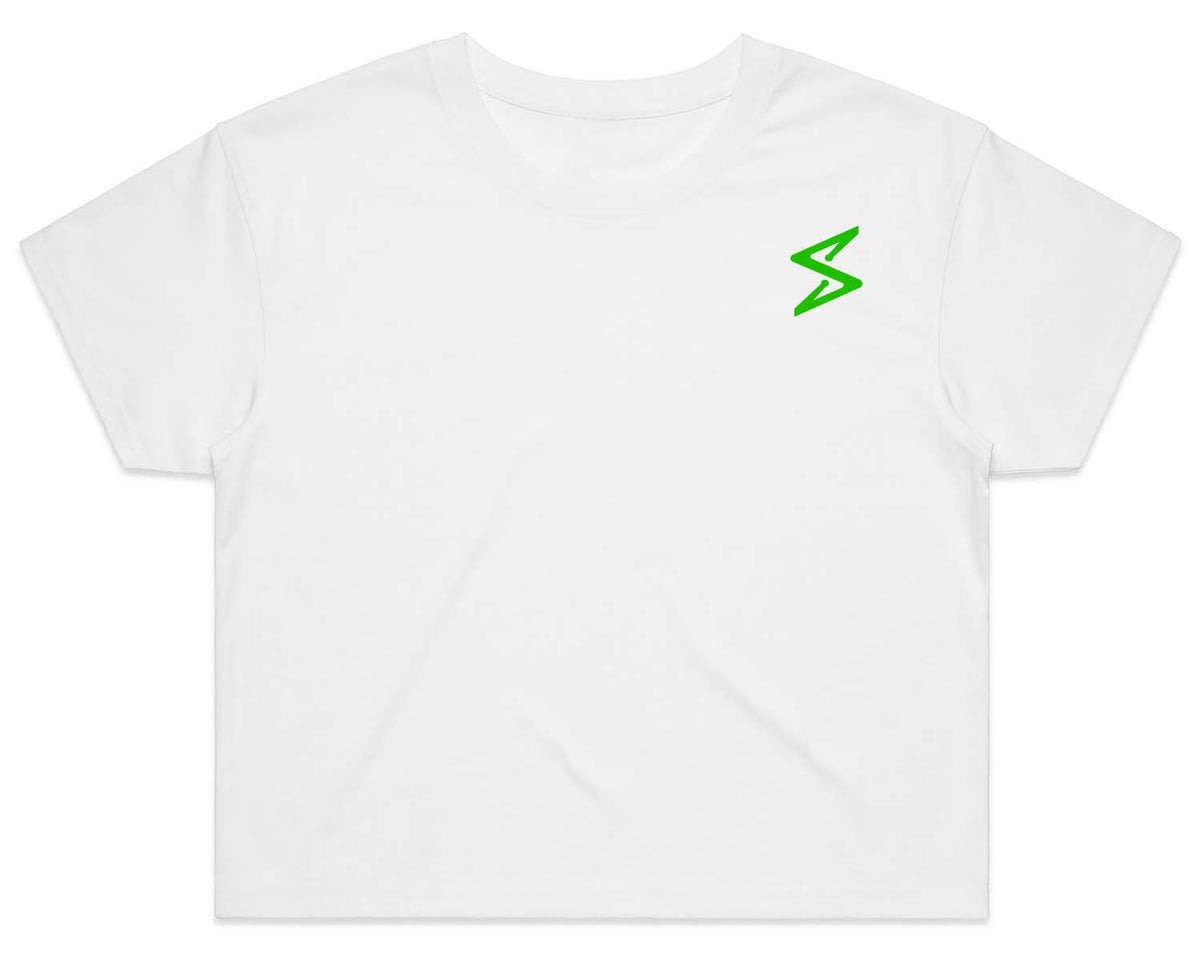 Neon Green Logo Tee