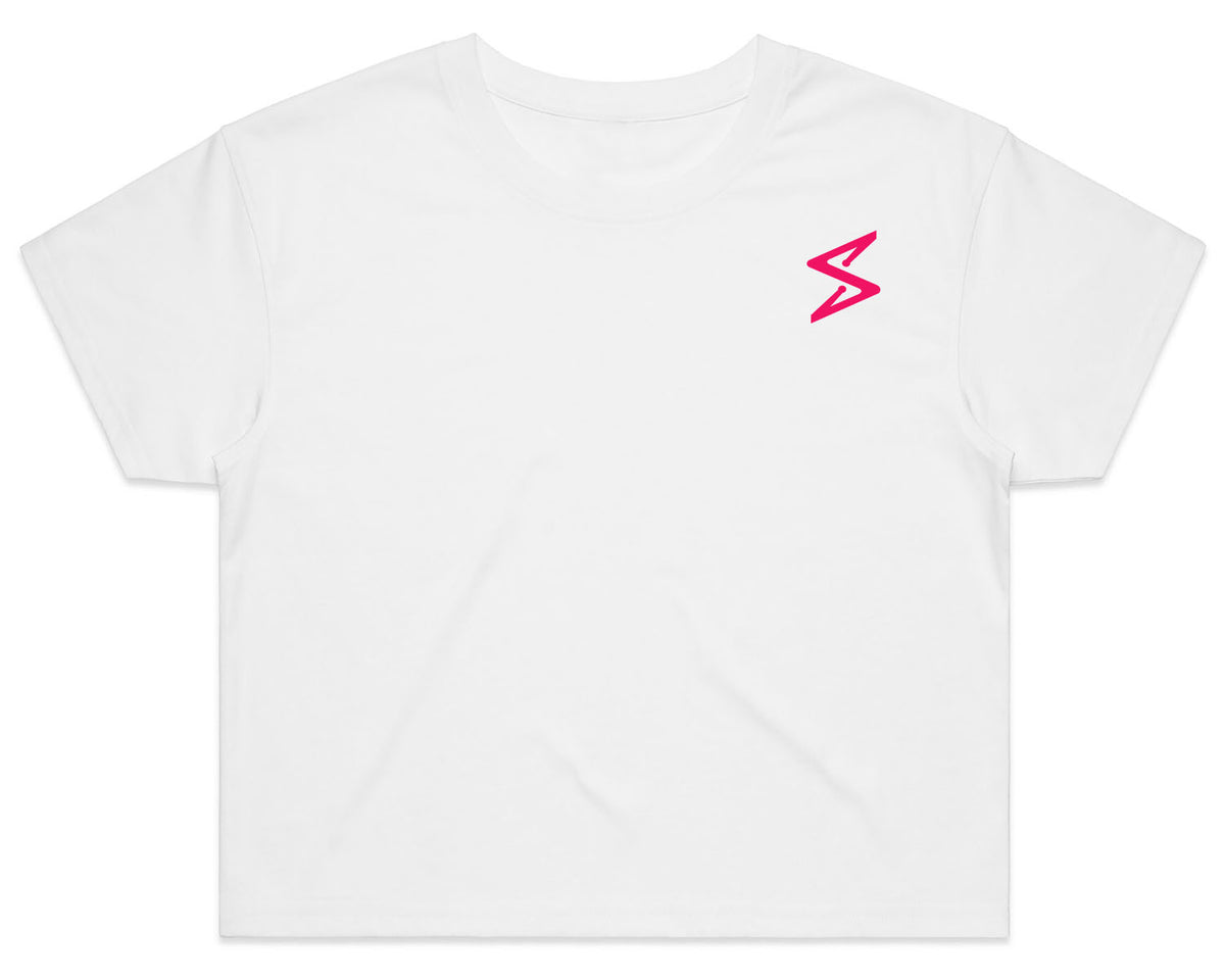 Neon Pink Logo Tee