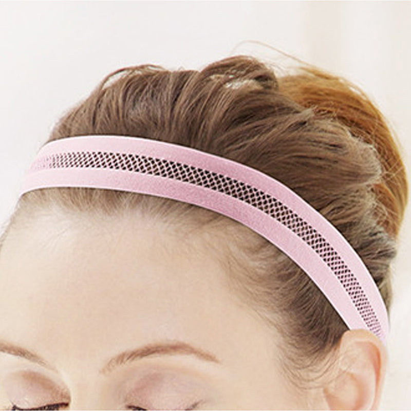 Serena Pink Mesh Headband